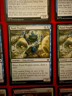 MTG Bloomburrow Playset Lot 12 Cards Pond Prophet Mind Drill Assassin - Image 3