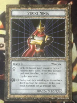 Dungeon Dice Monsters / Yugioh: Strike Ninja - Card Only - LP - Image 1