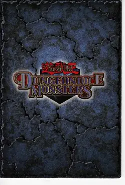 Damaged Yugioh Dungeon Dice Monsters Buster Blader Character Stat Card - Image 2
