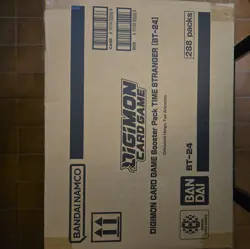 DIGIMON CARD GAME: Time Stranger Booster Box BT24 English 12 Box Sealed Case - Image 1