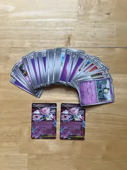 Mega Diancie Ex Beginner League Psychic Deck - Complete 60 Card Ready to Play - Image 1