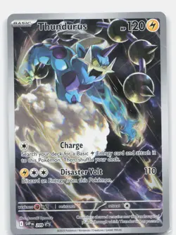 Thundurus Holo Promo SV: Scarlet & Violet Promo Cards 209 NM - Image 1