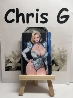Goddess Story - Emma Frost Marvel Rivals Double Sided Waifu Trading Card - Image 3