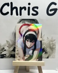 Goddess Story - Yor Forger Spy X Family Double Sided Holo Waifu Trading Card - Image 1