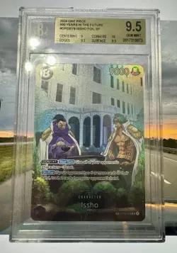 Bandai One Piece Card Game Issho OP03-078 Foil SP BGS 9.5 2024 - Image 1