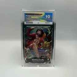 Monkey D Luffy SR #ST13-003 2025 2nd Anniversary Promo One Piece ACE 10 - Image 1