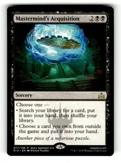 Mastermind's Acquisition Rivals of Ixalan 77 Near Mint - Image 1