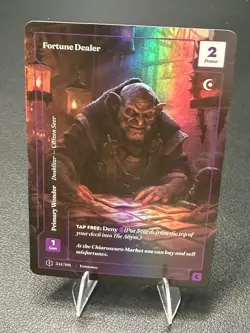 Wonders of the First: Existence #341/401 Fortune Dealer Formless Foil - Image 1