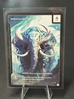 Wonders of the First Call of the Stones Aethereon the Cybertusk #004 Mythic - Image 1