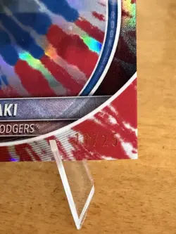 2025 Bowman Chrome - Roki Sasaki #12 Rookie Color Run Variation /25 (RC) - Image 4
