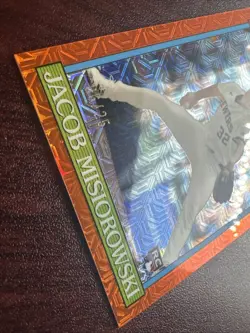 Topps 2026 Series 2 1991 Chrome Silver Pack Jacob Misiorowski Orange /25 See Pic - Image 2
