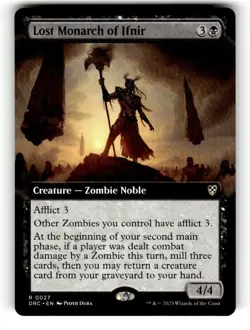 Lost Monarch of Ifnir (Extended Art) Commander: Aetherdrift 27 Near Mint - Image 1