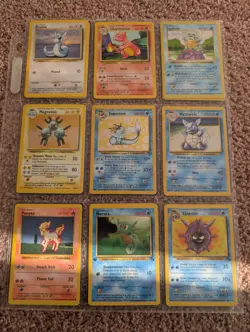 120+ pokemon card collection lot. Holo Vaporeon, Gyarados, Skarmory + More - Image 2