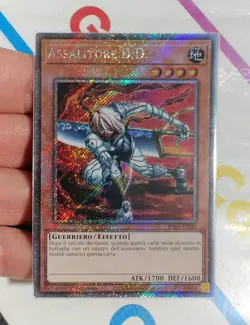 ASSALITORE D.D. Rara Segreta Platino RA03-IT141 YU-GI-OH NUOVA - Image 1