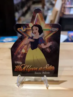 SNOW WHITE 2025 Topps Disney Wonder Chrome Wish Upon a Star W-13 DIE CUT - Image 1