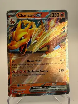 Pokemon - Charizard EX - 161 - Scarlet & Violet Promo - NM - Image 1