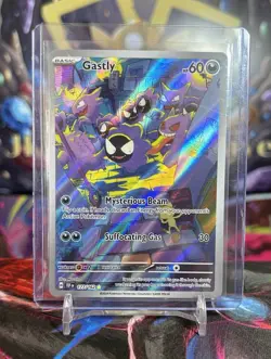 Pokemon TCG Gastly 177/162 S&V Temporal Forces Illustration Rare English NM/Mint - Image 1