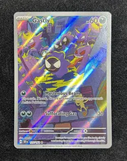 Pokemon TCG Gastly 177/162 S&V Temporal Forces Illustration Rare English NM/Mint - Image 2