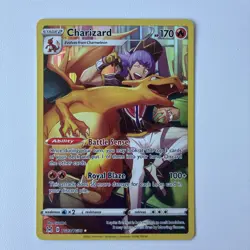 Charizard TG03/TG30 Lost Origin Trainer Gallery Pokemon Card - Image 1