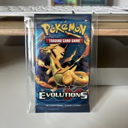 Pokemon XY Evolutions Booster Pack Charizard Art - Image 1