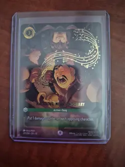 231/204 Malicious, Mean and Scary Enchanted Foil Disney Lorcana Set 10 Nm - Image 1