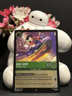 Disney Lorcana - Max Goof, Rebellious Teen - Fabled - COLD FOIL - NM - Image 1