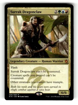 Surrak Dragonclaw Khans of Tarkir 206 LP - Image 1