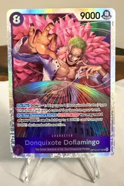 One Piece TCG - Donquixote Doflamingo OP10-071 English SR Royal Blood ENG NM - Image 1