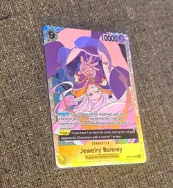 One Piece Card Game Jewelry Bonney OP13-108 Carrying on His Will Foil Super Rare - Image 1