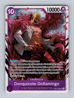 Donquixote Doflamingo OP14-069 The Azure Sea's Seven One Piece Foil NM - Image 1