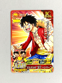Monkey D Luffy - IC-PJ06 PR - One Piece One Py Berry Match Card Japanese - Image 1