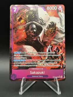 One Piece The Time of Battle OP-16 - Sakazuki OP16-065 Super Rare Alt Art - Image 1