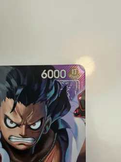 Monkey.D.Luffy Leader Alt Art Foil OP11-040 (A Fist of Divine Speed) English - Image 3