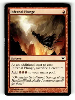Infernal Plunge Innistrad 148 Near Mint - Image 1