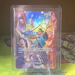 Bandai One Piece Card Game USO-Hachi OP08-076 Character Alt Art Foil R 3000 - Image 1