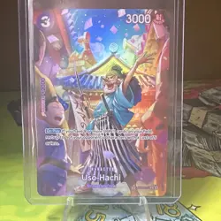 Bandai One Piece Card Game USO-Hachi OP08-076 Character Alt Art Foil R 3000 - Image 2