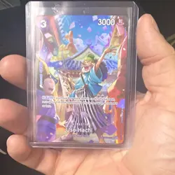 Bandai One Piece Card Game USO-Hachi OP08-076 Character Alt Art Foil R 3000 - Image 4