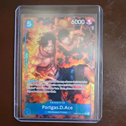 One Piece OP08-052 Portgas.D. Ace Treasure Rare TR OP10 Alt Art - Image 3