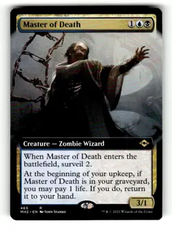 Master of Death (Extended Art) Modern Horizons 2 465 Near Mint - Image 1