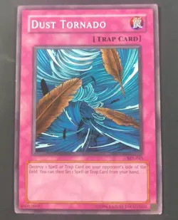 Yu-Gi-Oh! Dust Tornado Common Trap Card SKE-045 MP - Image 1