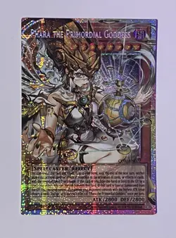YuGiOh! TCG || Phara the Primordial Goddess CORI-EN022 Starlight Overframe - Image 2