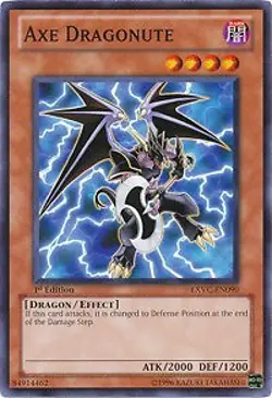 1x Axe Dragonute - 1st Edition NM Eng YuGiOh - Extreme Victory - Image 1