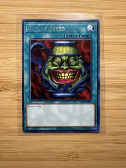 YuGiOh Pot of Greed - LOB-EN119 - Rare - Unlimited 25th Anniversary Edition NM ✨ - Image 1