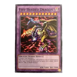 Yu-Gi-Oh! FIVE-HEADED DRAGON | 1st Ed Secret Rare Foil | MIL1-EN012 - Image 1