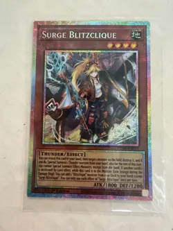 Konami Yu-Gi-Oh! TCG Surge Blitzclique PHNI-EN011 Starlight Rare - Image 1
