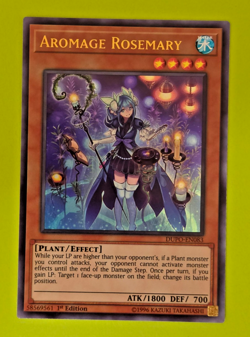 Yu-Gi-Oh Aromage Rosemary Ultra Rare 1st Edition DUPO-EN083 NM - Image 1