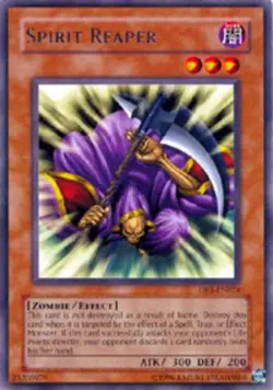 Yugioh! LP Spirit Reaper - DR1-EN024 - Rare - Unlimited Edition Lightly Played, - Image 1