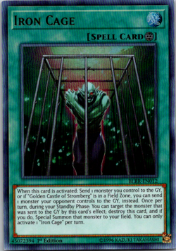 Iron Cage (BLRR-EN012) - Ultra Rare - 1st Edition - Image 1
