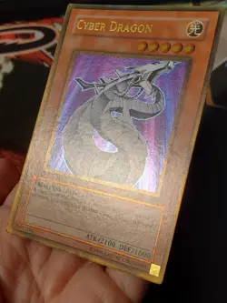 Yugioh Cyber Dragon GLD1-EN022 Gold Rare Limited Edition MP - Image 2