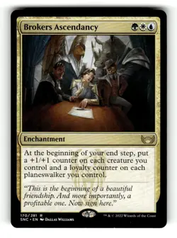 Brokers Ascendancy Streets of New Capenna 170 Near Mint - Image 1